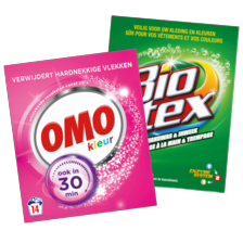 Omo of Biotex wasmiddel